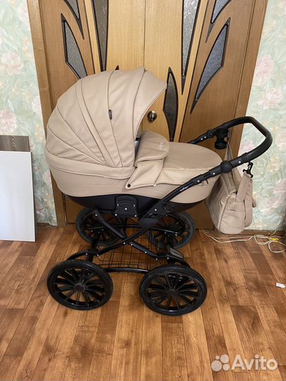 Коляска 2 в 1 эко кожа