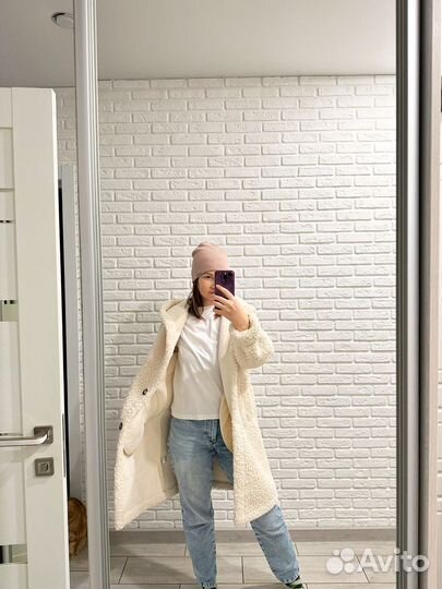 Искусственная шуба тедди чебурашка 44