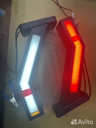 Боковые светодиодные габаритные фонари рога