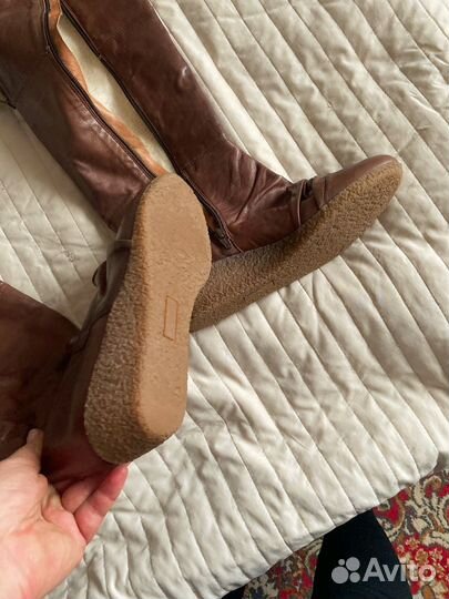 Сапоги кожаные размер 40 очень мягкие