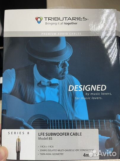 Сабвуфереый кабель Tributaries