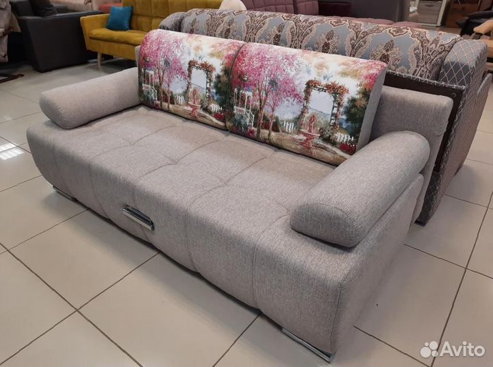 Прямой диван, диван кровать тф-1-мд