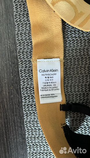 Calvin klein бра топ новый