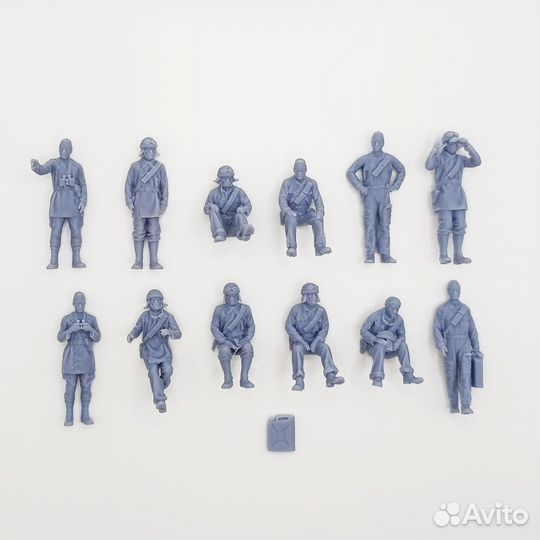 Солдаты, советские, итальянские 1/35