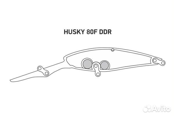 Воблер LureMax husky 80F DDR-020 14г