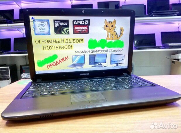 Ноутбук Samsung R540 на Core i3, Видеокарта 2Gb