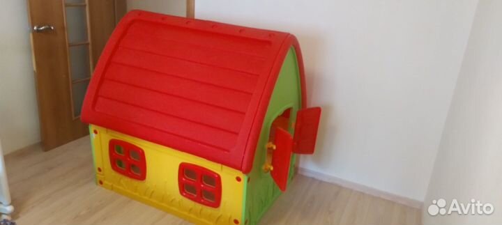 Детский игровой пластиковый домик для дачи