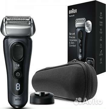 Бритва braun S8 8413s Grey