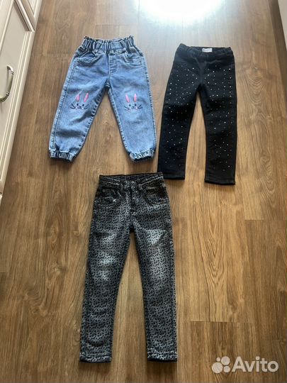 Джинсы для девочки 104 р