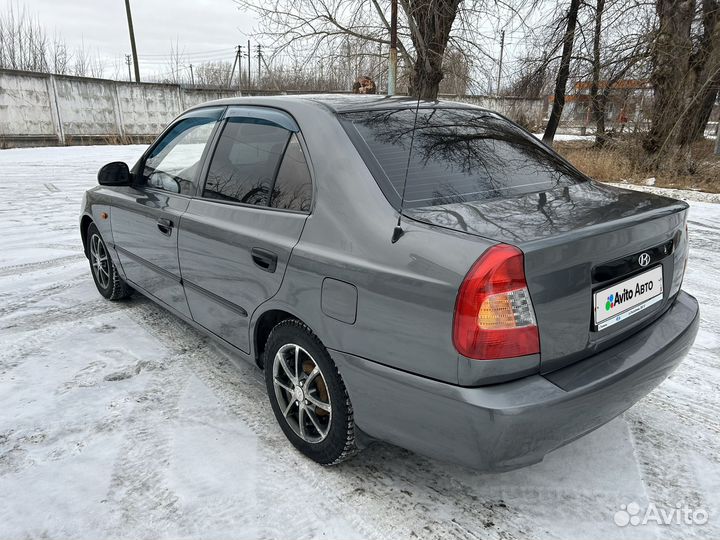 Hyundai Accent 1.5 МТ, 2008, 325 000 км