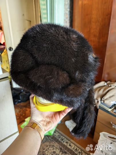 Шапка норковая женская