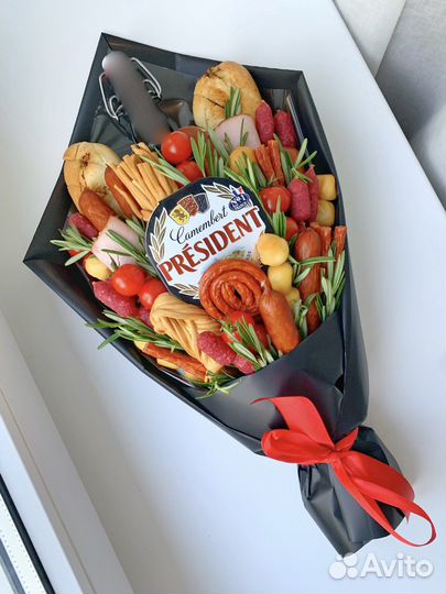 Мужской сьедобный букет