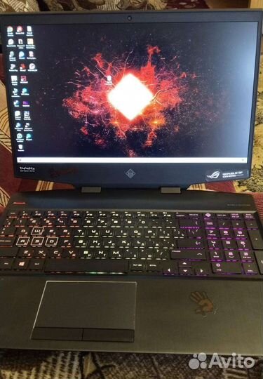 Игровой ноутбук hp (2070)