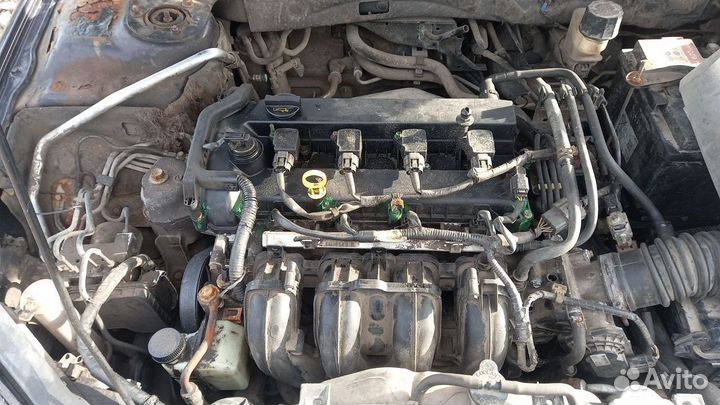 Двигатель Mazda 3 6 LF17 щуп в гбц