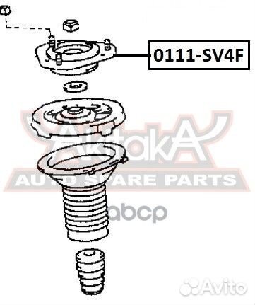 Опора амортизатора перед прав/лев 0111-SV4F