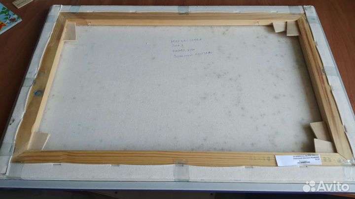 Картина маслом Зимний пейзаж