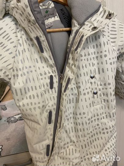 Зимний комбинезон для девочки 116