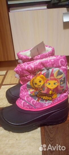 Полусапожки с мехом (новые)