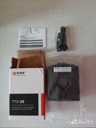 Трансформатор тока ттэ-30-250/5А