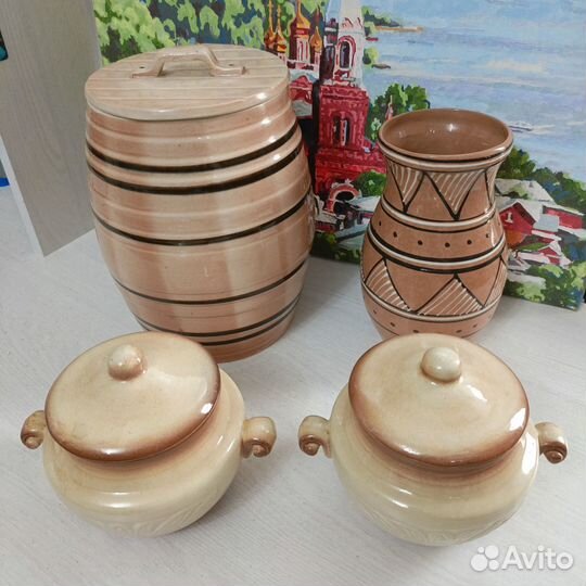 Красивая Керамическая (Глиняная) посуда СССР