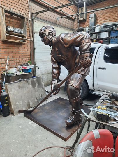 Скульптура из листовой меди