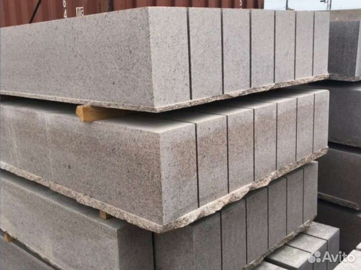 Бордюры гранитные опт, укладка