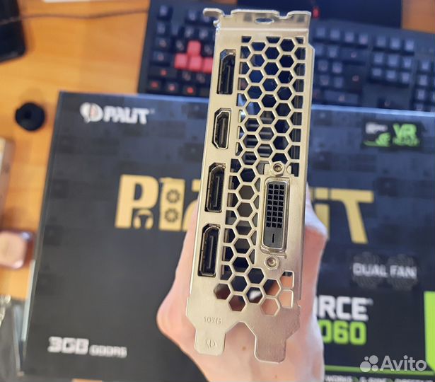 Видеокарта GTX 1060 3gb Palit Dual