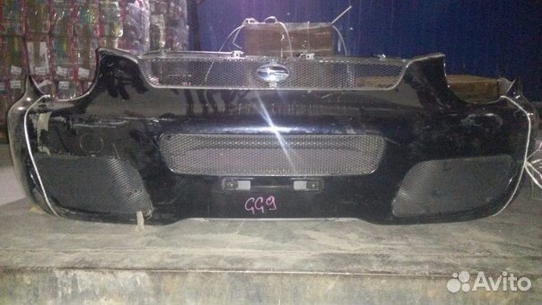 Subaru impreza бампер тюнинг лупатая