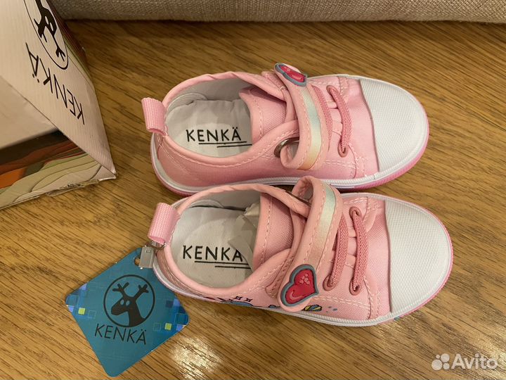 Кеды новые Kenka 22 для девочки