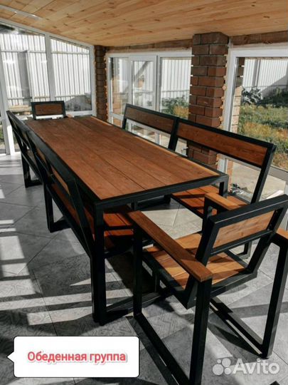 Мебель в стиле лофт