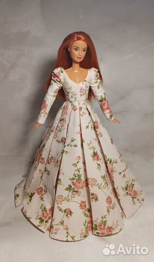 Платье корсетного типа с чашечками для Барби