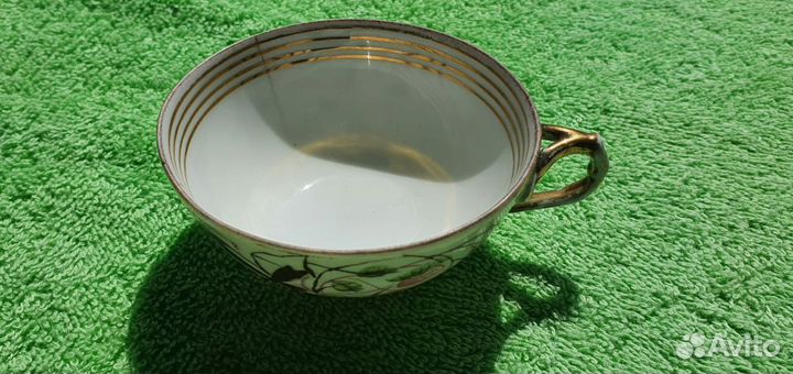 Чашка кофейная 1887-1889 годы Кузнецова в Дулево