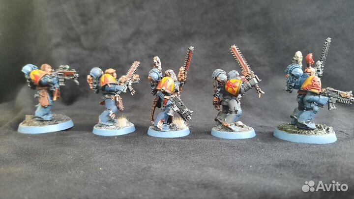 Warhammer 40k space marine Wolves