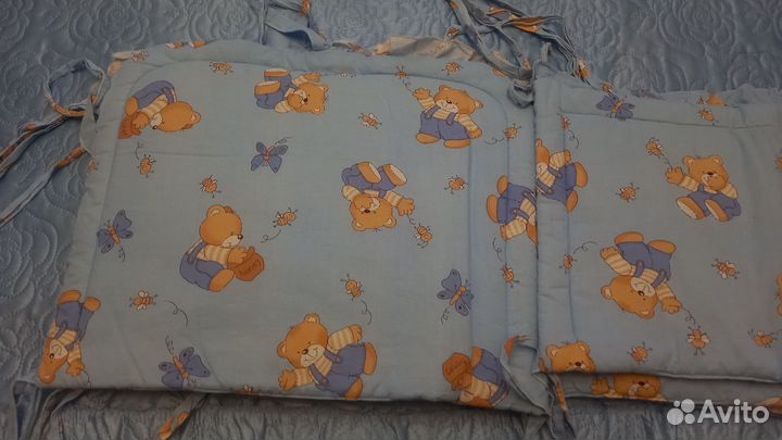 Бортики на детскую кровать