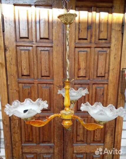 Люстра 3х рожковая