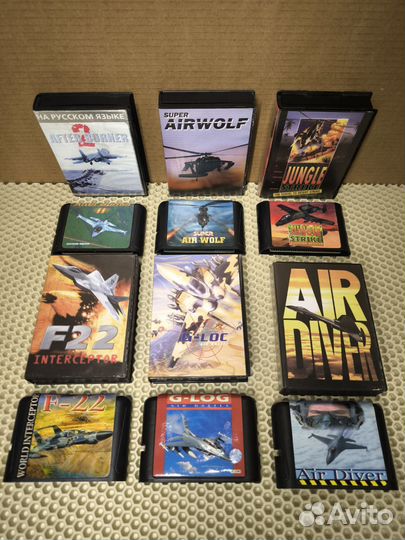 Картриджи для sega mega drive 16 bit
