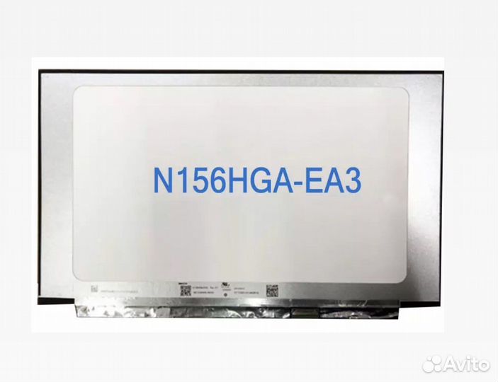 N156hga-ea3 15.6 slim 30pin без ушей