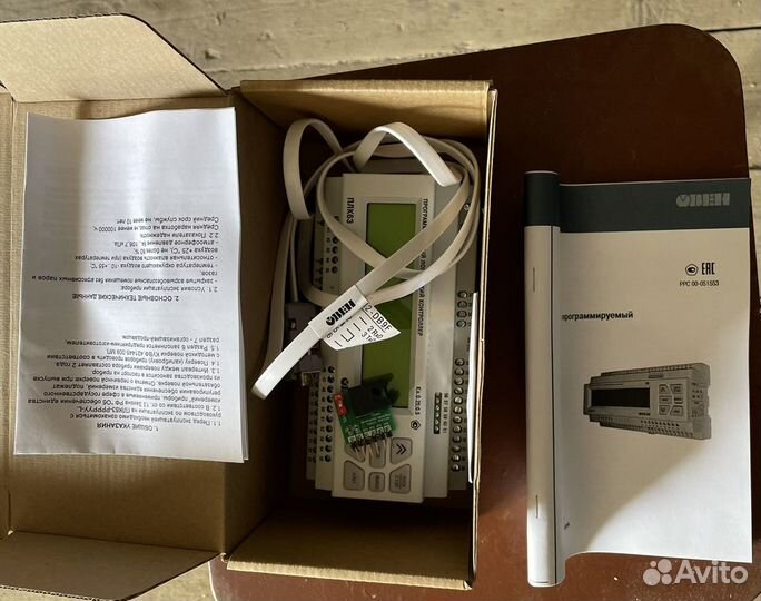 Программируемый контроллер овен плк63-рррруу-L