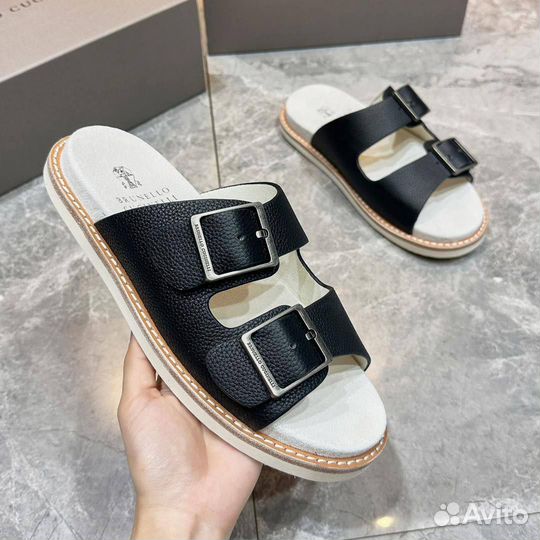 Шлепанцы мужские brunello cucinelli