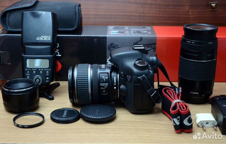 Canon 7D в идеале / фотокомплект / 3 объектива