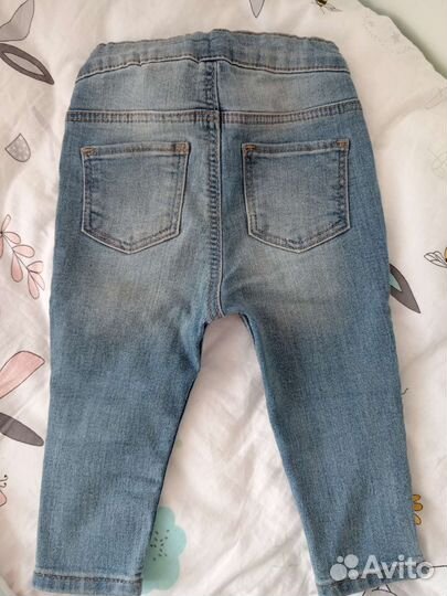 Джинсы для девочки 74