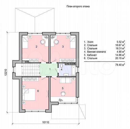 Дом 227 м² на участке 7 сот.