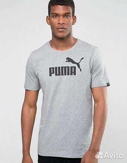 Футболки с принтом puma