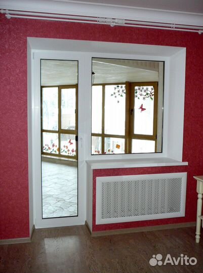 Балконный блок с завода