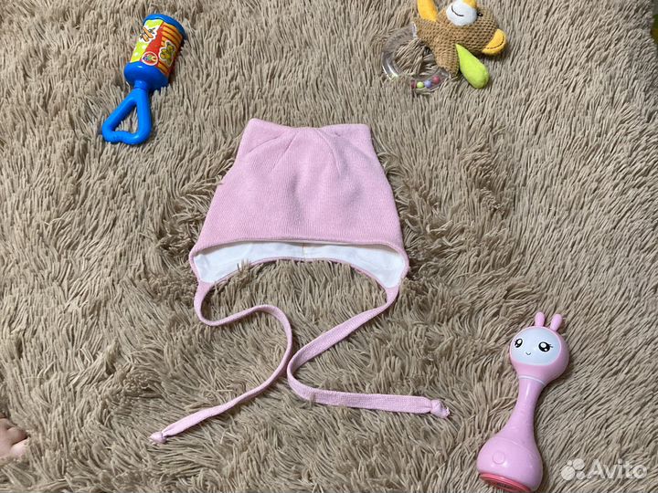 Демисезонная шапка Nеls для девочки