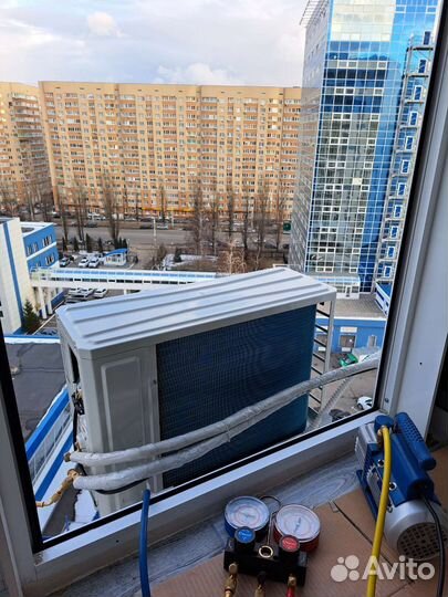 Монтаж кондиционеров в домах обд,от Компании Выбор