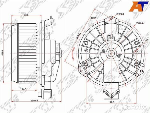 Мотор отопителя салона honda civic, honda civic FD