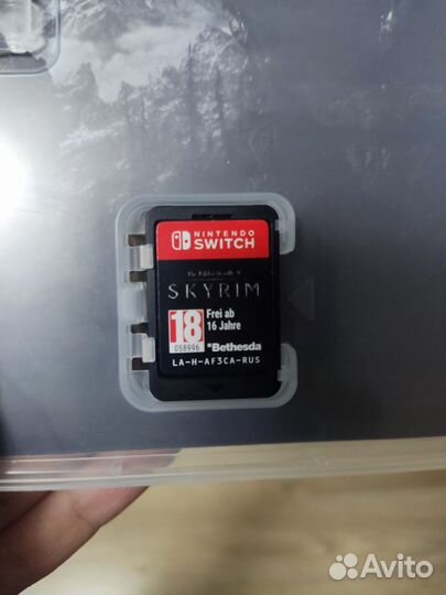Игры для nintendo switch картридж skyrim