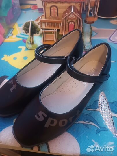 Туфли для девочки 34 размер