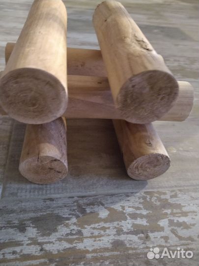 Дрова берёзовые карандаш в сетке